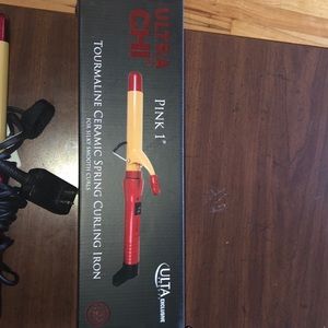 Ultra Chi Tourmaline Ceramic Spring Curling Iron